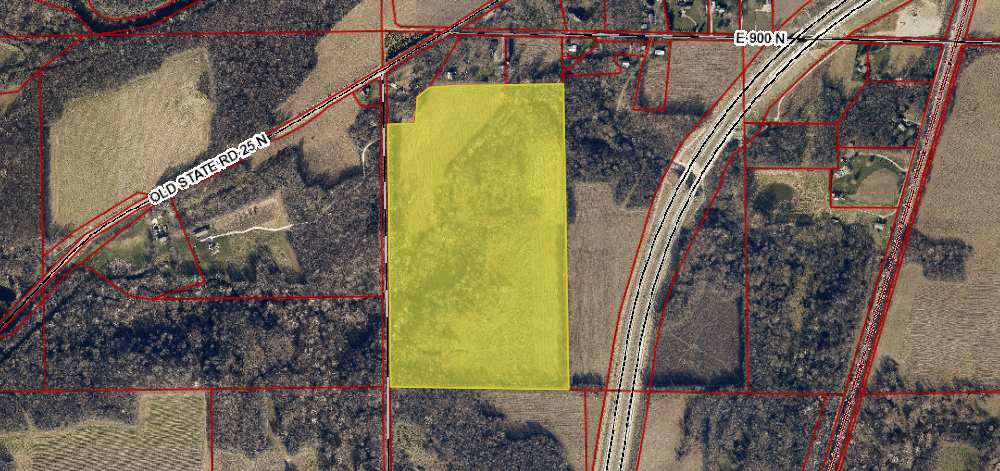 Wooded Hunting Property for Sale Lafayette, Indiana Okos woods and farm 65 acres